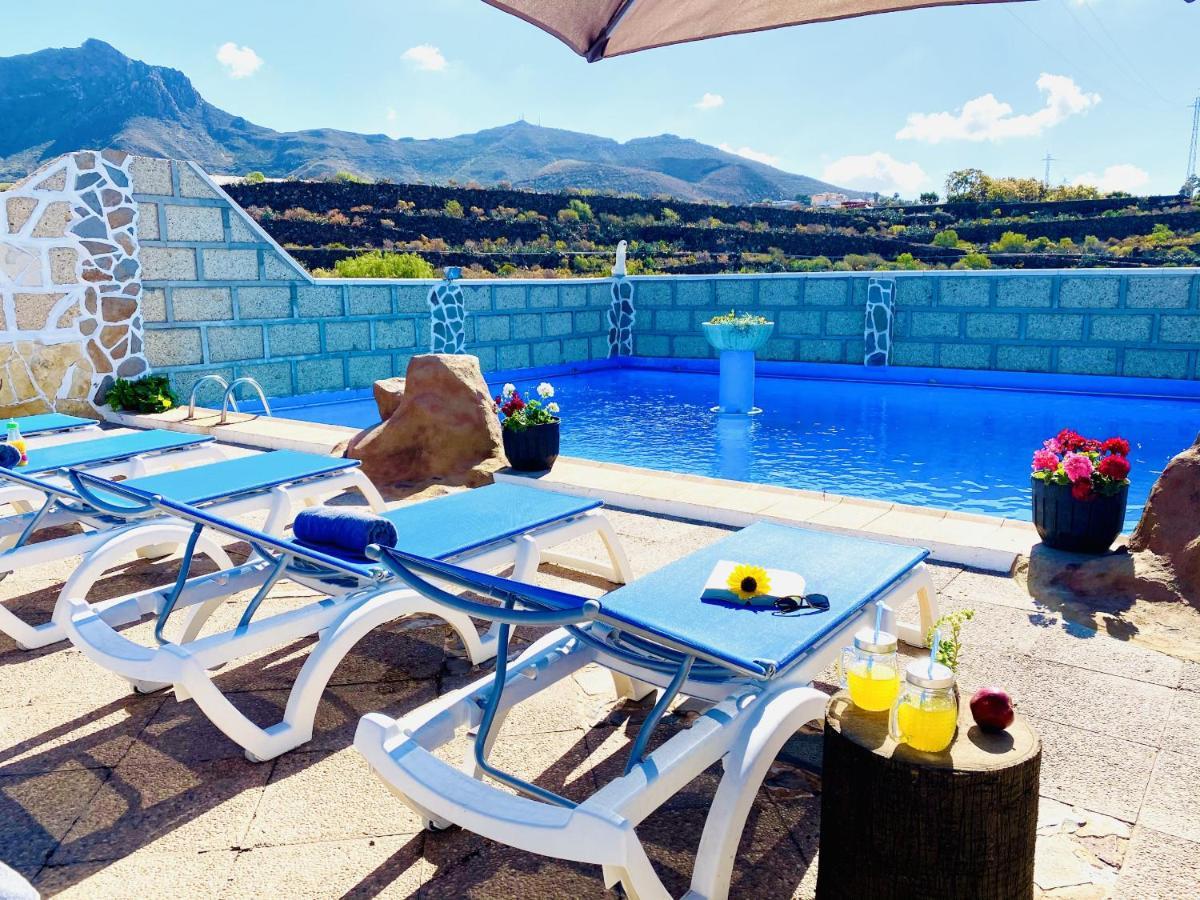 Alisios Hot Tub, Piscina Y Naturaleza Buzanada Luaran gambar